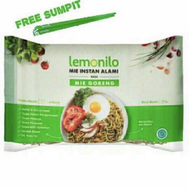 

Lemonilo Mie Sehat PEMBELIAN 5 pcs free sumpit!!!! packaging baru