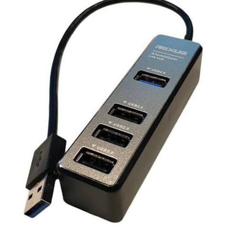 USB HUB Rexus 4 ports USB 3.0 + 2.0 port Super Speed 5 Gbps - RXH-329