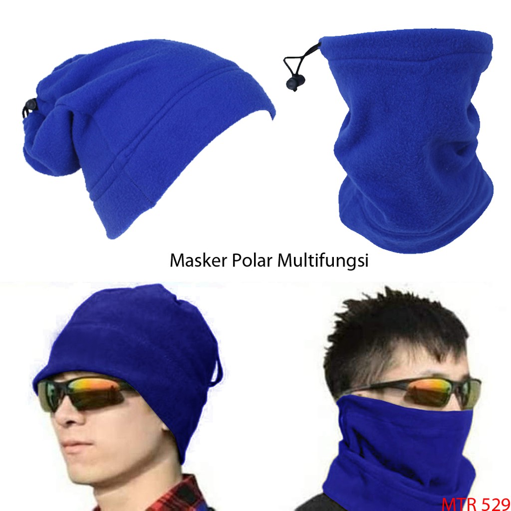 Masker Polar Motor / Masker Motor / Masker Serbaguna / Masker Multi Fungsi Banyak Warna - MTR (COMB)