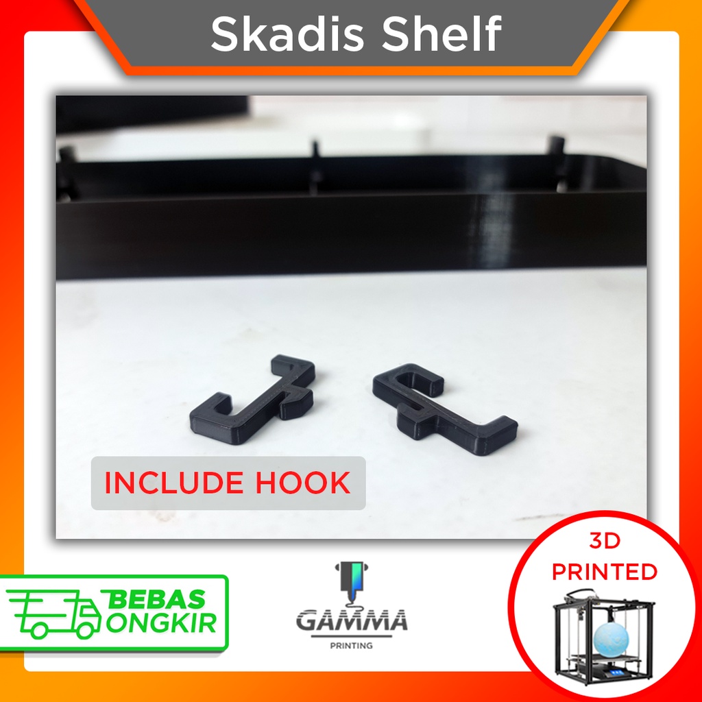 Pegboard SKDIS Shelf Aksesoris - Rak- Accessories Container