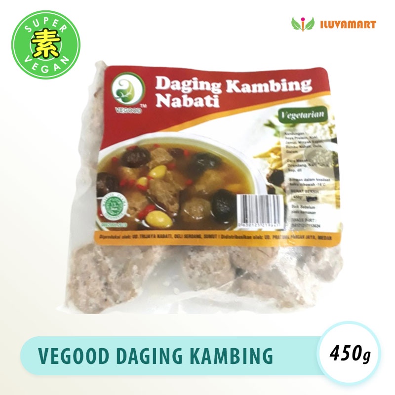 

Vegood Daging Kambing Nabati 450 gr / Vegetarian Mutton