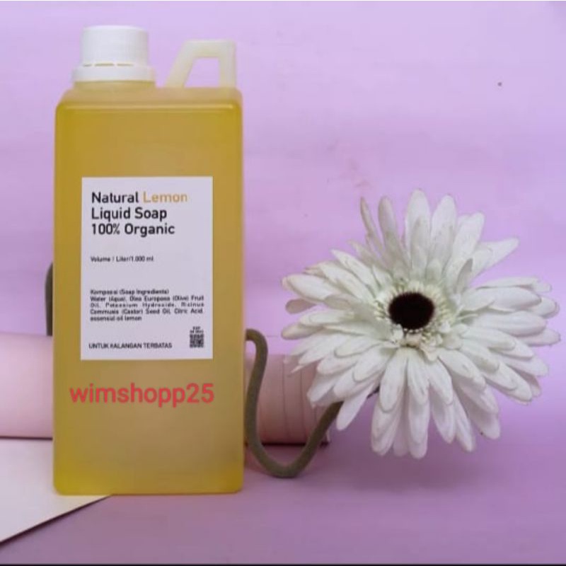 FACIAL WASH EKSTRAK LEMON/SABUN WAJAH EKSTRAK LEMON 1LITER