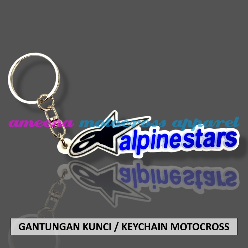Gantungan Kunci Motocross - Keychain Trail MX - Gantungan Kunci Trabas - Keychain Enduro - Souvenir Trail - Keychain Souvenir  - AS015