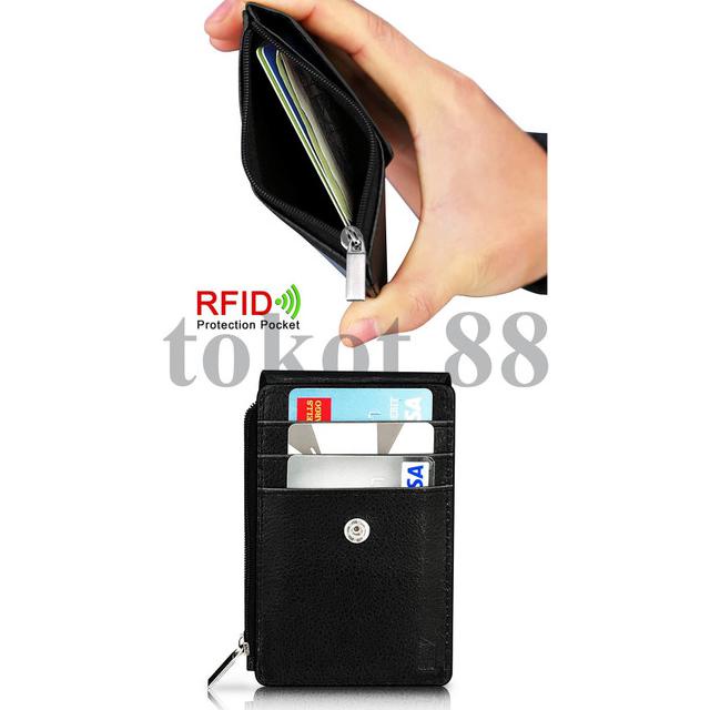 

Eksklusif Genuine Leather Name Tag ID Card Holder Lanyard wallet - Hitam Paling Dicari!!