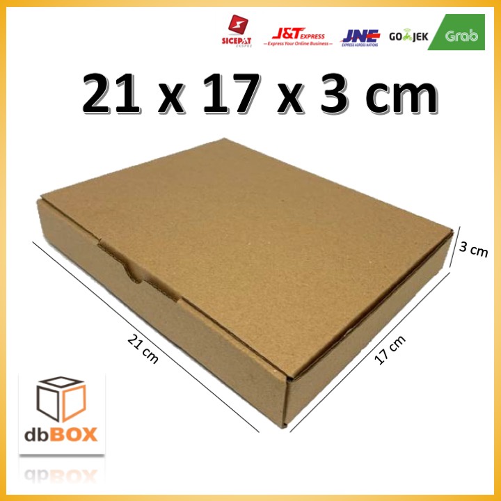 

Kardus 21x17x3 cm | Box Die Cut dan Easy Usage | Box Aksesories