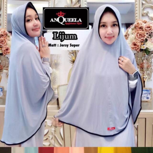 ANQUEELA | LIJUM Khimar List JUMBO Jersey