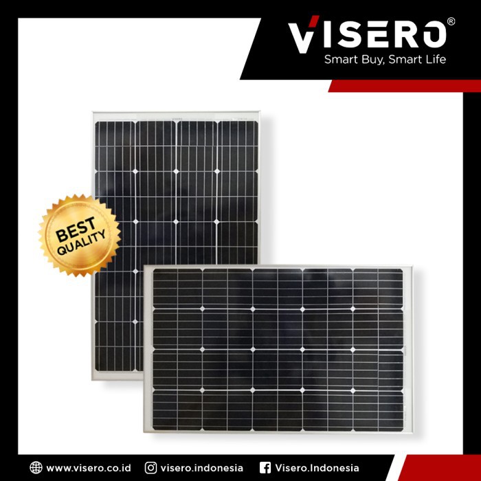 Solar Panel/Solar Cell/Panel Surya Mono/Monocrystalline 200 WP Visero