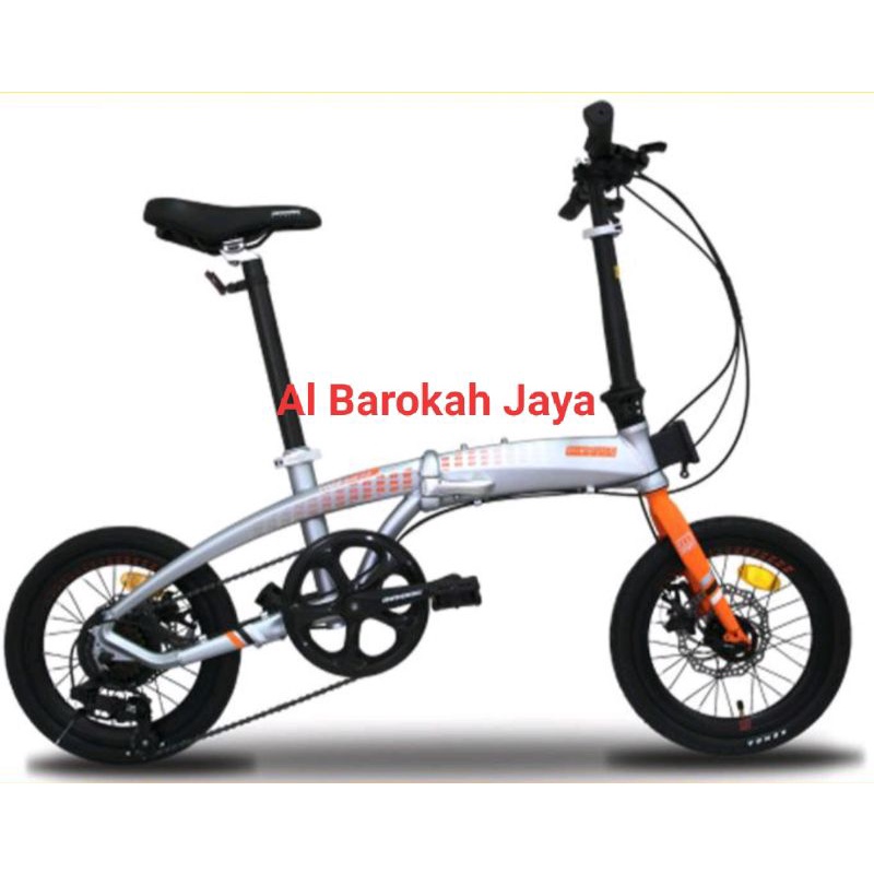 Terlaris Sepeda Lipat 16/20 Inch Maximo Piegare Cyclo Bx8 3.0 New Alloy 8 Speed