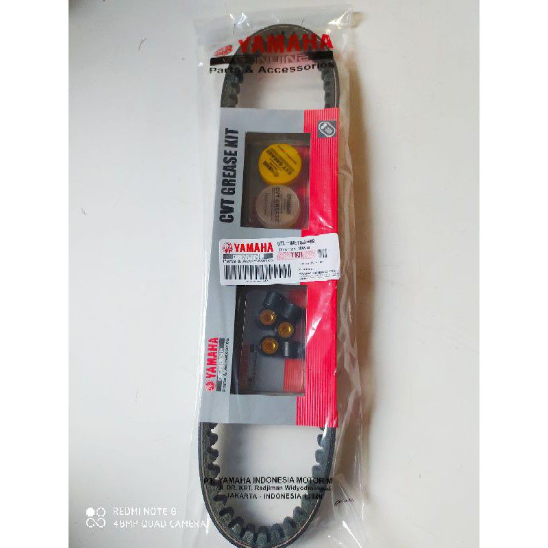 V BELT ASSY SET YAMAHA MIO SPORTY/MIO SMILE/SOUL KARBU ORI-YGP