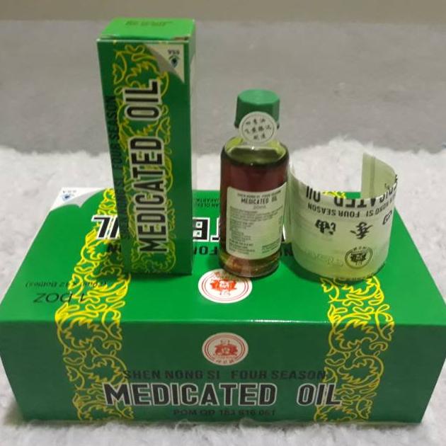 Medicated Oil 20 Ml ( Sedang )- Minyak Angin Original 100%