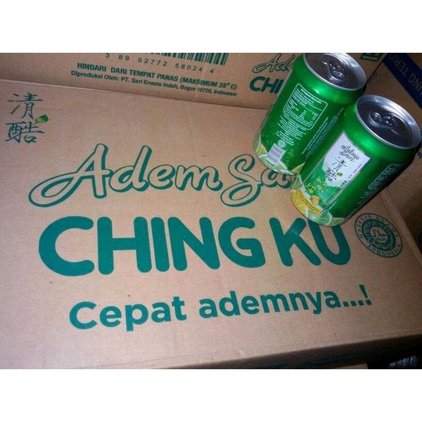 

Adem Sari chingku Kaleng 320 ML Isi 24 Pcs