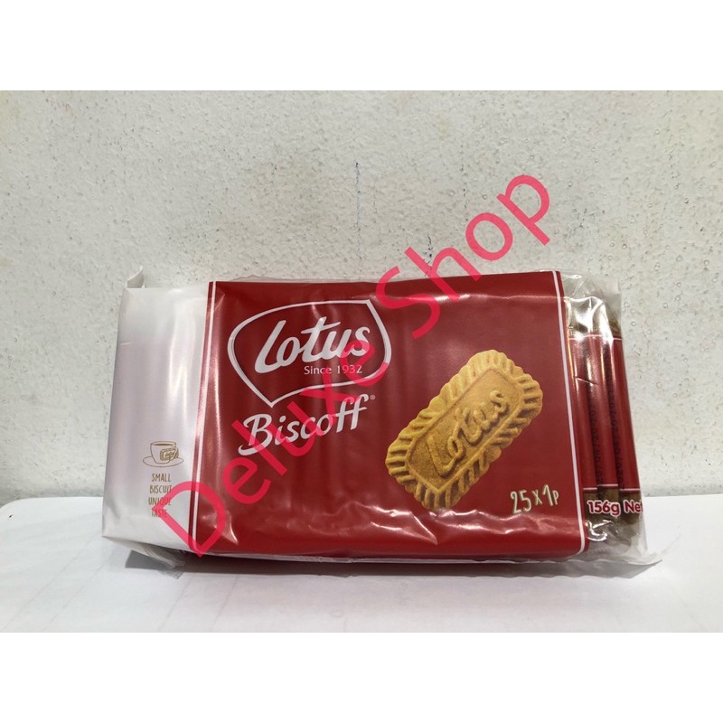 

Lotus Biscoff Caramelised Biscuits 156g (25X1pcs)