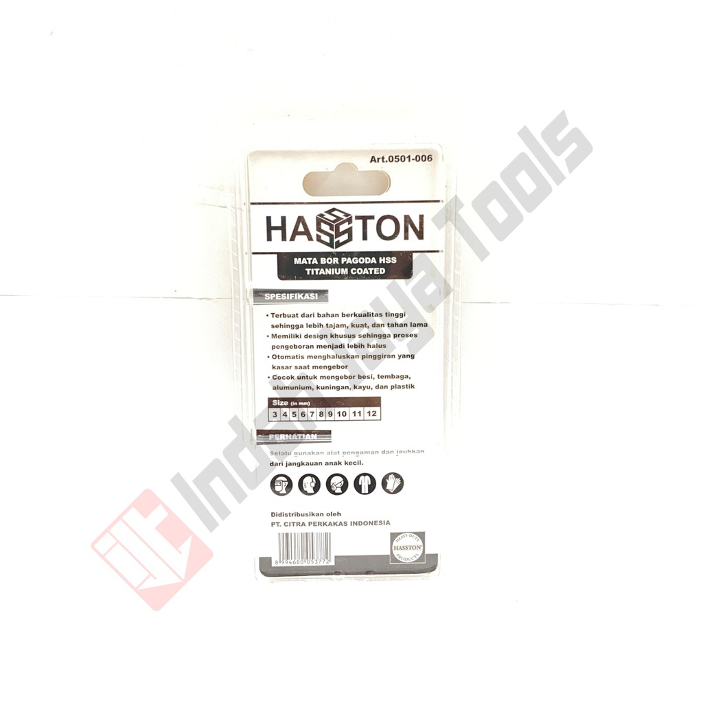 HASSTON Mata Bor Pagoda 3-12 4-20 4-32 mm SATUAN - Step Drill Besi