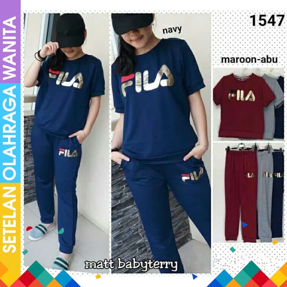 Baju Senam Merah Putih Set Baju Senam Jumbo Wanita Setelan Senam Merah Putih ARMY SET HOTPANT Baju