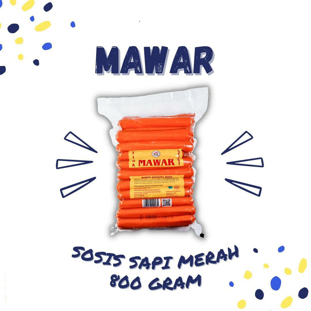 

ADDRIELLA Mawar Sosis Sapi Merah 800gr | Mawar/Frozenfood/Frozenfood Murah