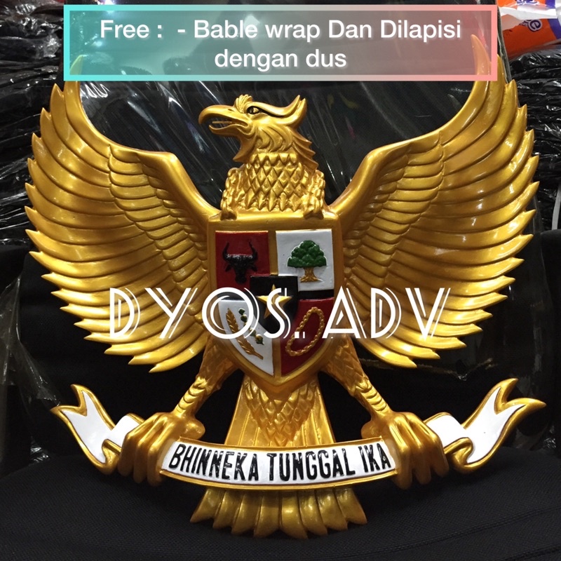 Jual Lambang Garuda Pancasila Bahan Fiber Ukuran Cm Shopee Indonesia