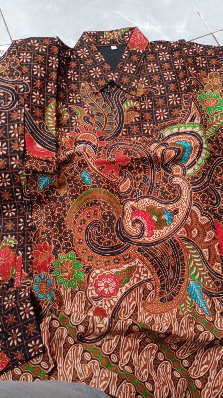 Sido Mulyo Kemeja Batik Pria Lengan Panjang Bahan Katun Sragenan By Kanaya