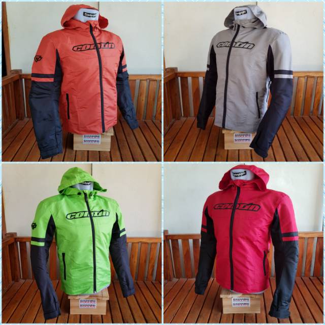jaket contin suave motor bikers riding touring adventure protektor