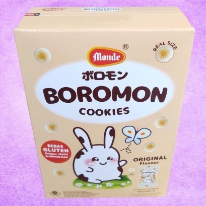 

MONDE BOROMON Cookies 120gr gram Rasa Original Flavor Snack Original Makanan Ringan Chiki Ciki Camilan Cemilan Keluarga Kue Cookies Kukis Kering Jajan Jajanan Anak Instan Siap Saji Kemasan Bahan Kebutuhan Dapur Sajian Parcel Shoppa Corner Malang Jatim