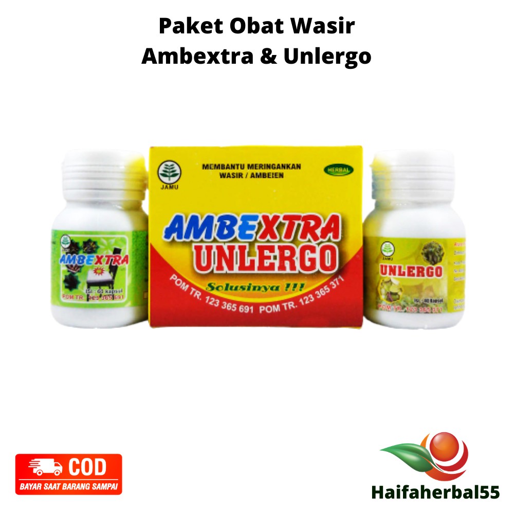 

kapsul ambextra unlergo herbal wasir dan ambien