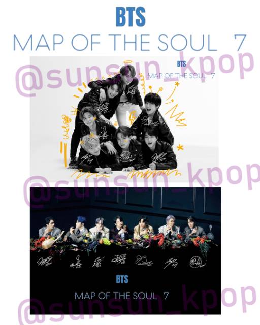 Poster BTS Map of The Soul: 7