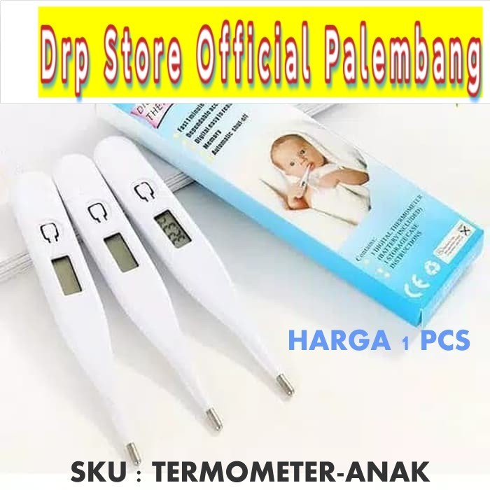 Thermometer Digital Anak Pengukur Suhu Badan Anak Termometer Ketek