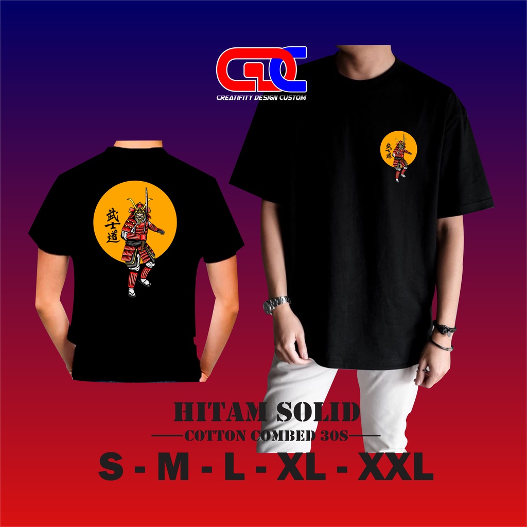 KAOS JAPAN SAMURAI / KAOS ANIME JAPAN SAMURAI / KAOS DISTRO