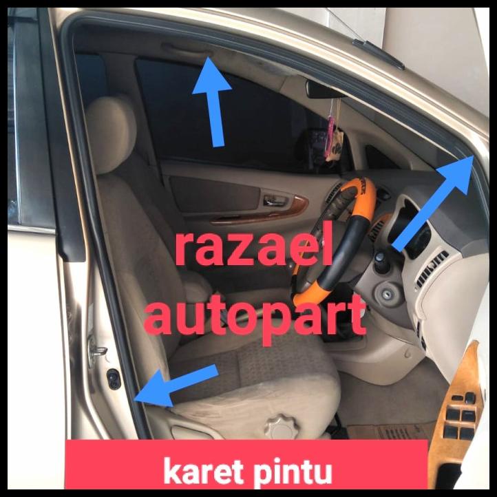 karet pintu Innova lama karet peredam pintu bodi Innova bagian depan