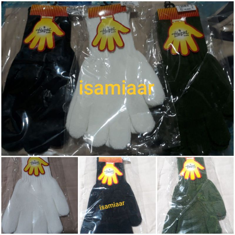 SARUNG TANGAN HARPIS  HIJAU/ PUTIH/ HITAM/