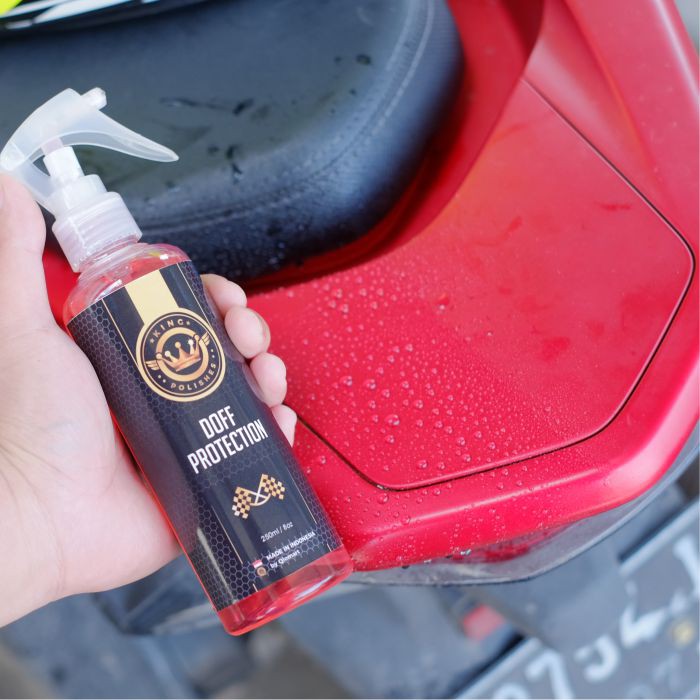 Trim Restorer Obat Penghitam Plastik Mobil not Silikon With Doff Protection [BLACK DOFF 2 IN 1]