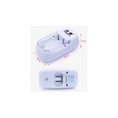 Alat charger Baterai 2Slot for AA/AA Plus Baterai AA 2pcs