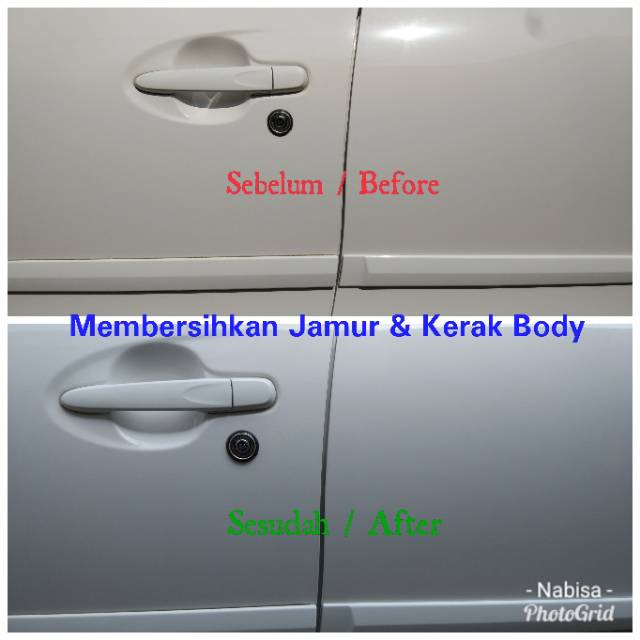 Obat Jamur Kaca Jamur Body dan Pembersih Kerak Mobil