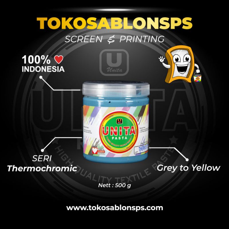 

Unita Pasta Thermo GTY (Grey To Yellow) @500gr