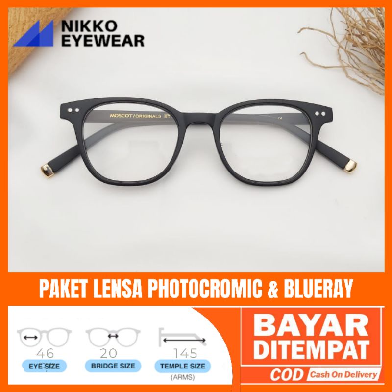 Paket Kacamata LOREN Lensa Antiradiasi Photocromic Blueray