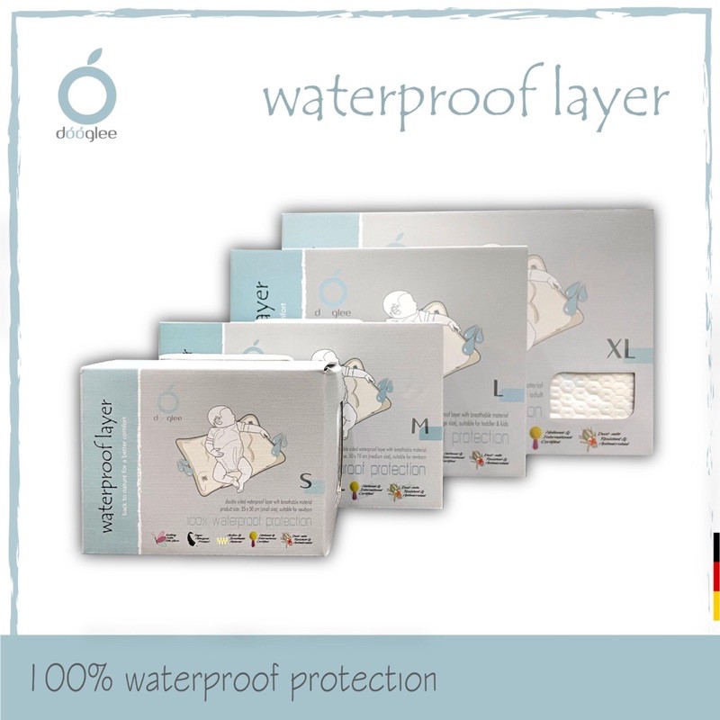 Dooglee Waterproof Layer M - Perlak Kain