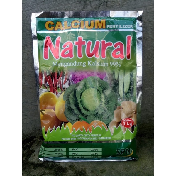 Jual Pupuk Kalsium Natural Kemasan Kg Shopee Indonesia