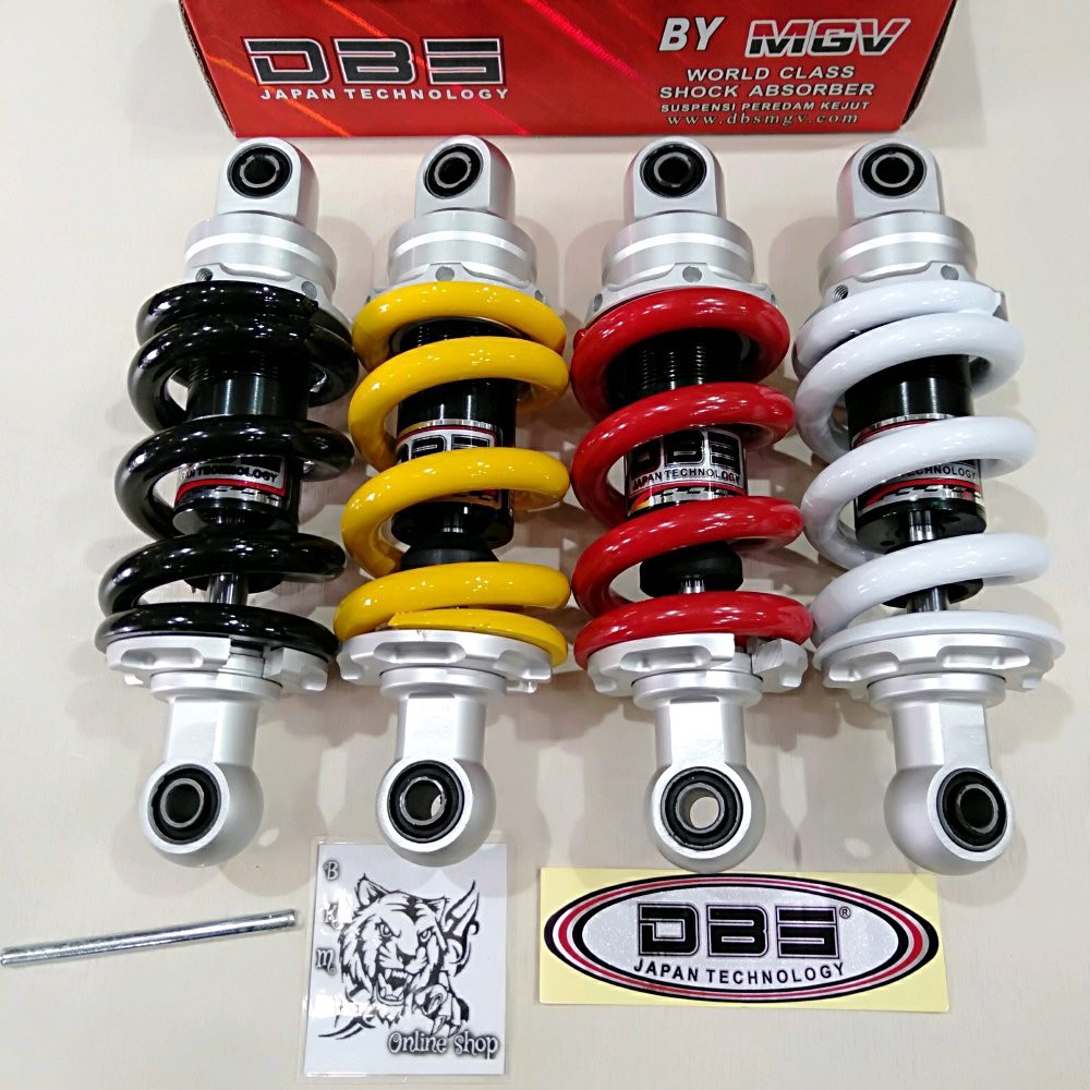 Shock MX 135 monoshock Jupiter MX 135 merk DBS 205mm Disk bac 10