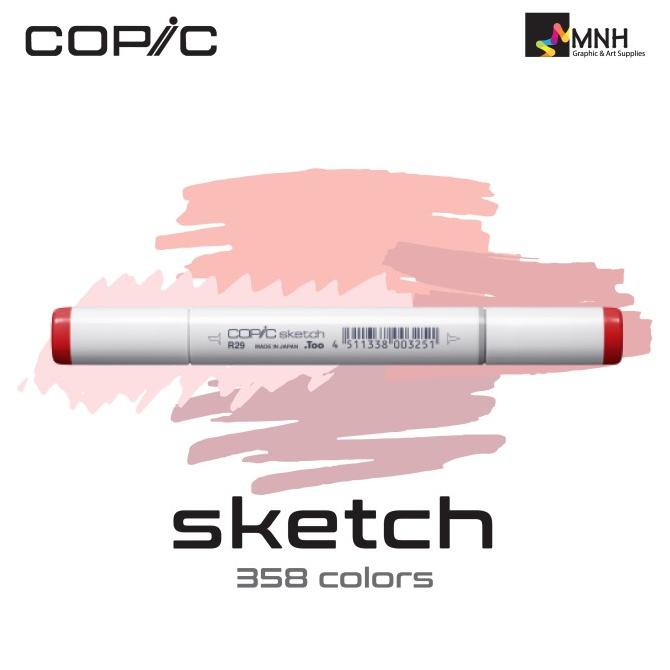 

Copic Sketch Marker Red Series (Satuan) R17
