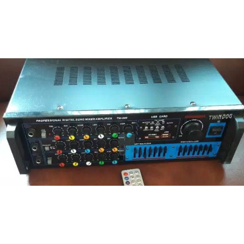 TWIN DOG  , TD  , AV TW 880 USB , Twindog , Amply , Ampli , Amplifier  , + Remote