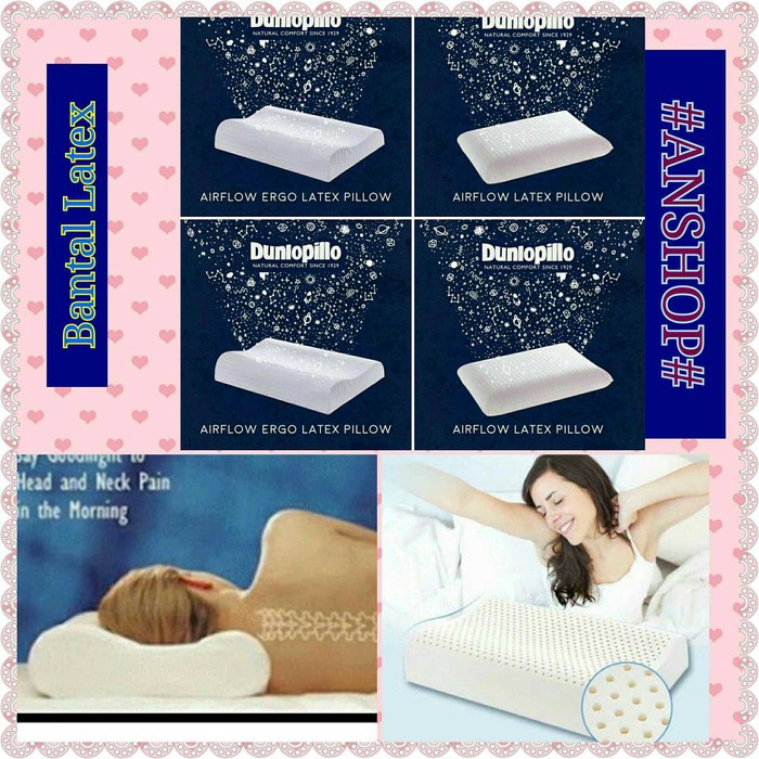 Bantal Latex Dunlopillo - Ergo