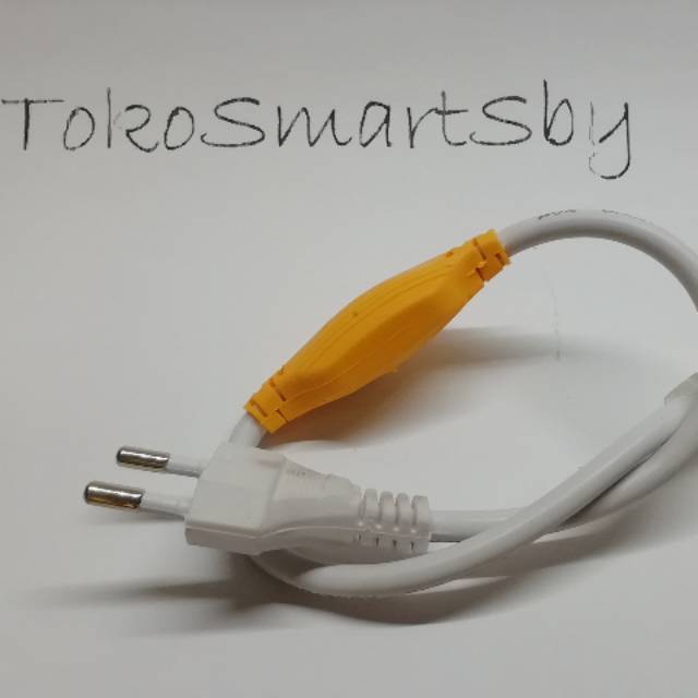 Kabel Socket Colokan Lampu LED Selang 220V SMD 5050 / Soket Adaptor orange