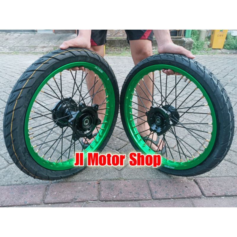 Velg Minimoto mini moto CRF 150 CRF150 KLX D-TRACKER 150 Ring 17 Plus Ban Kecil