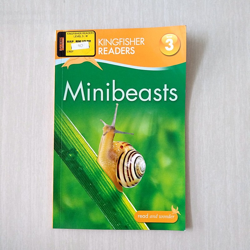 Sale Buku BBW - Kingfisher readers - Minibeasts