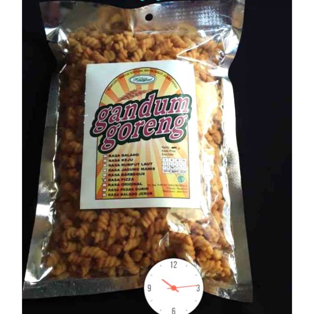 

Gandum goreng kemasan 500gr ok