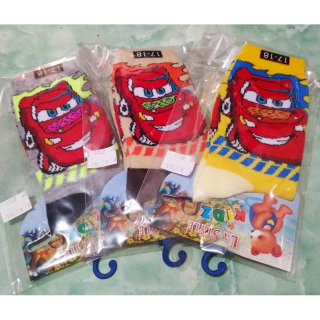 Kaos Kaki Anak Karakter Cowok/ Kaos kaki Anak PAUD TK