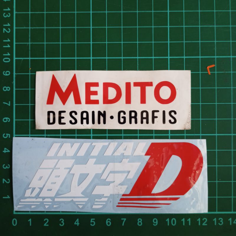 Sticker Cutting initial D