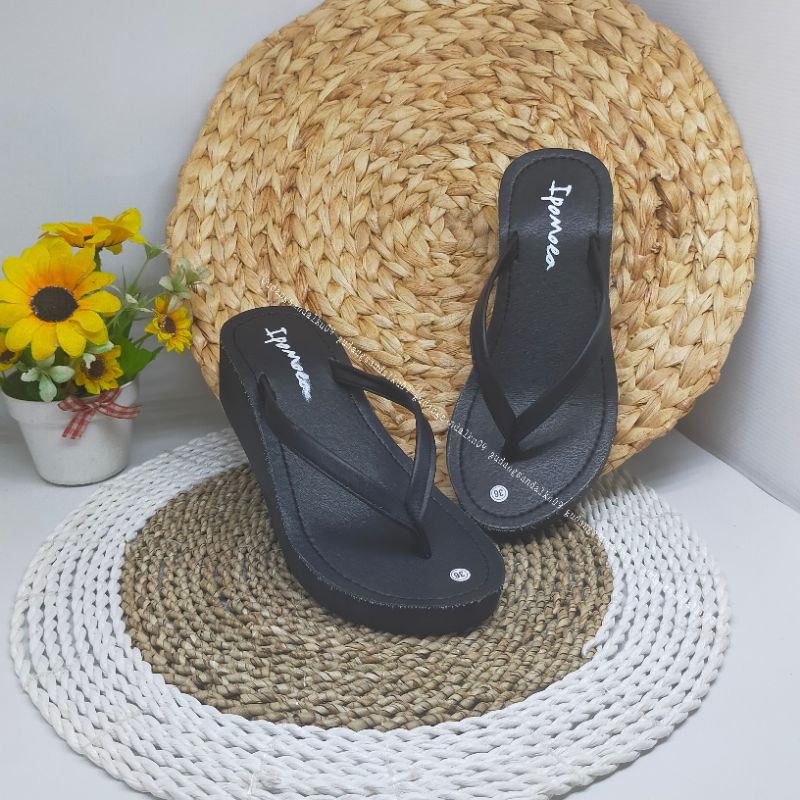 Rafisha-Sandal Wedges Spon Anita | Wedges Spon Jepit Simple | Wedges jepit Dewasa