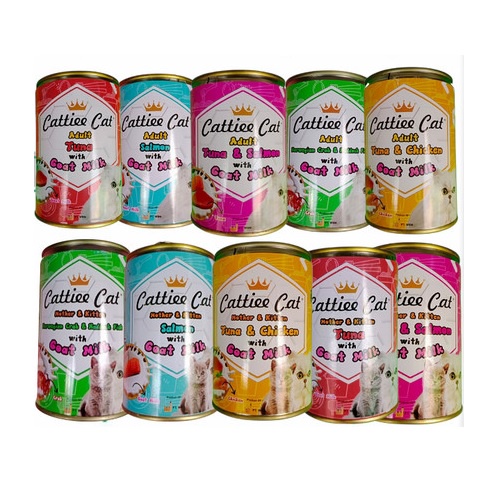 PH.Medan Cattie Cat Kaleng 405gr Mother&amp;Kitten/Adult with Goatmilk