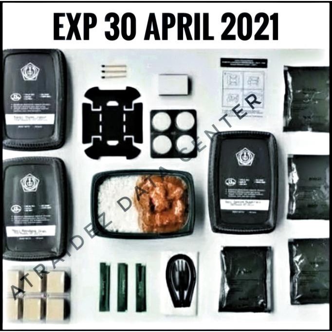 

[COD] Ransum T2P TNI alternatif ration survival food T2A T2B T2C T2SP T2J [COD]