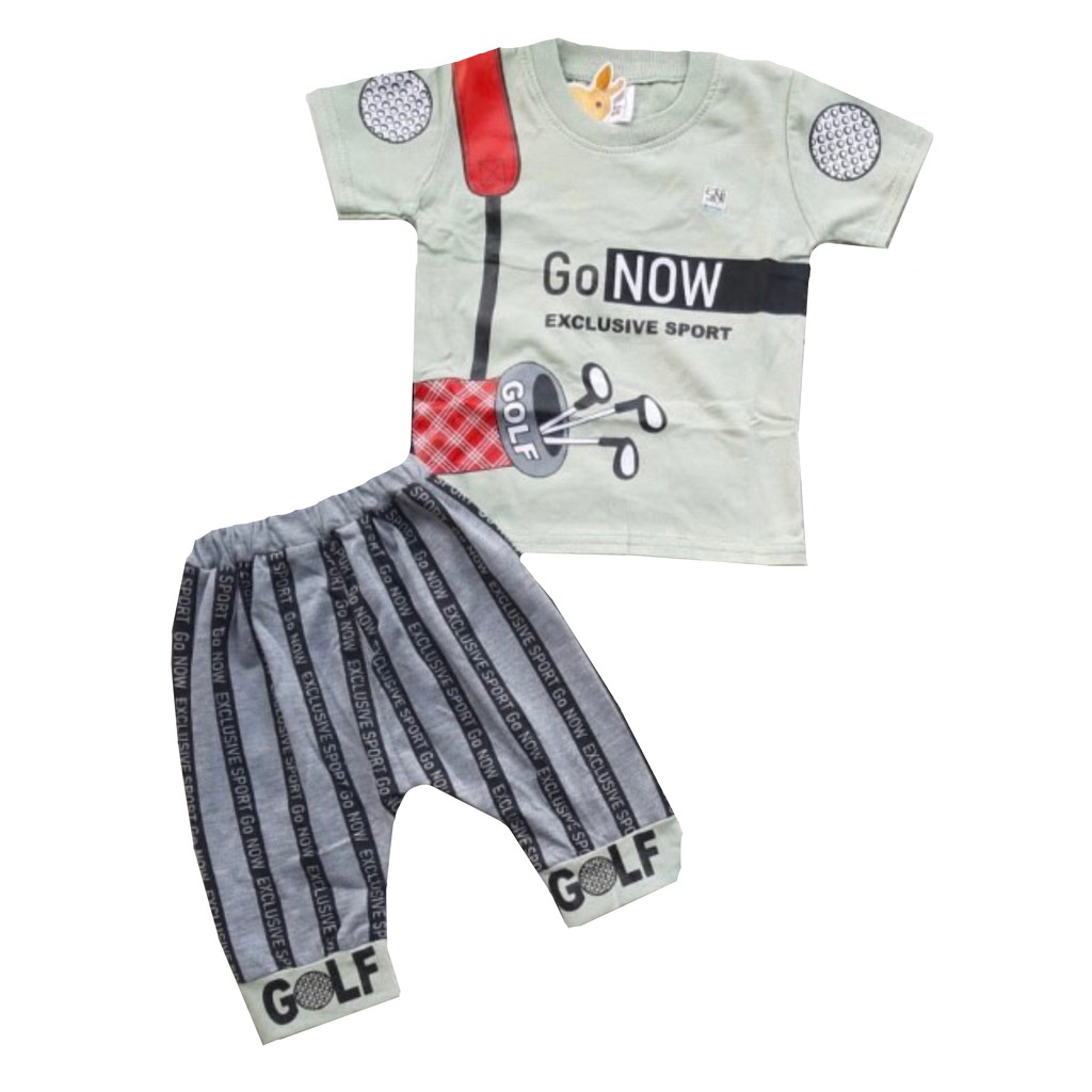 ❤ FashionBabies ❤ SETELAN CELANA JOGGER BAYI LAKI-LAKI / BABY BOY PANTS TEE ALLSIZE